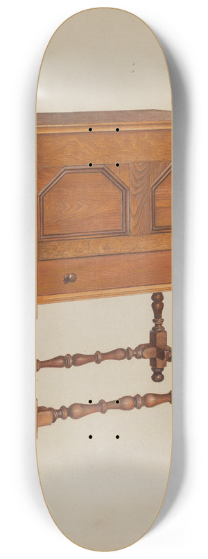 Louis Annino - Chest on Frame 8.25 inch art skate deck