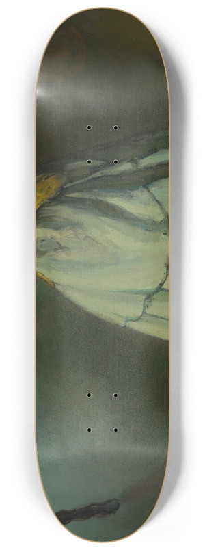 Louis Anquetin - Woman at the Champs-lyses by night 8.25 inch art skate deck