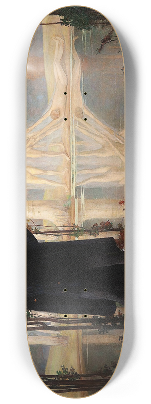 Anna Berent - Evening song 8.25 inch art skate deck