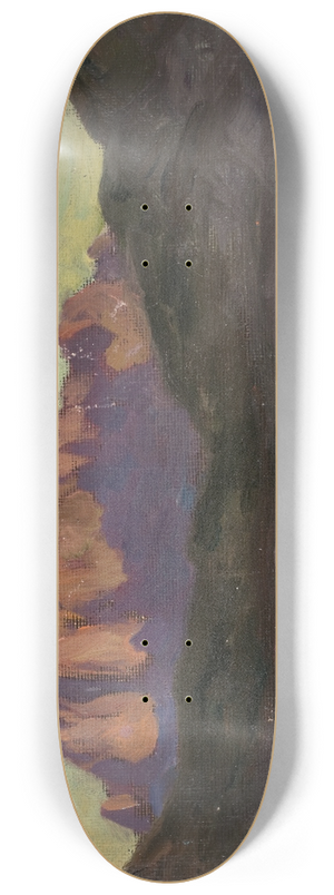 Anna Boberg - Vaagakallen. Study from Lofoten 8.25 inch art skate deck