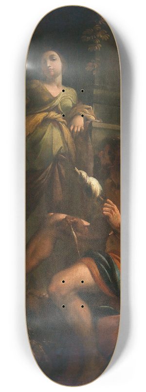 Louis Dorigny - Hercules and Omphale 8.25 inch art skate deck