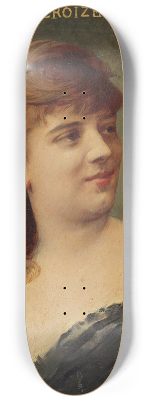Louise Abbma - Portrait de Sophie Croizette (1847-1901), socitaire de la Comdie-Franaise 8.25 inch art skate deck