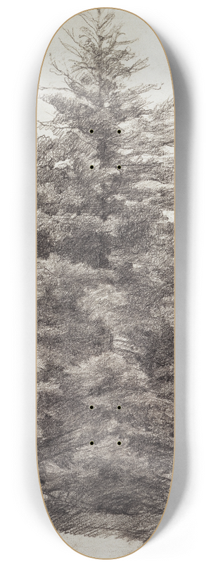 Louis Eysen - Fir tree 8.25 inch art skate deck