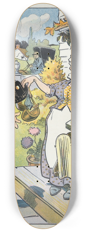 Louis Glackens - When duty calls 8.25 inch art skate deck
