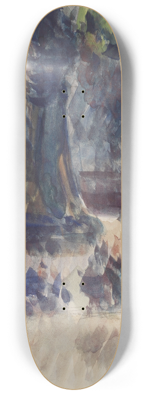 Louis Hayet - Les Becs de gaz 8.25 inch art skate deck