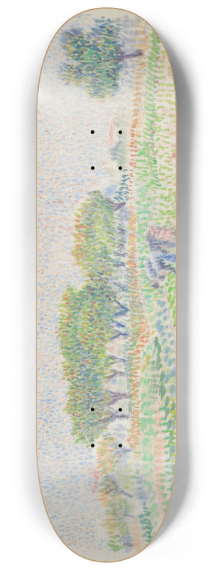 Louis Hayet - Les Sarcleurs 8.25 inch art skate deck