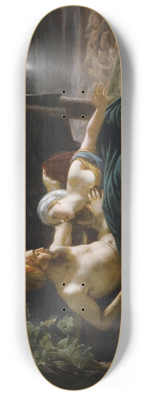 Louis Hersent - Ruth et Booz 8.25 inch art skate deck Louis Hersent - Ruth et Booz 8.25 inch art skate deck