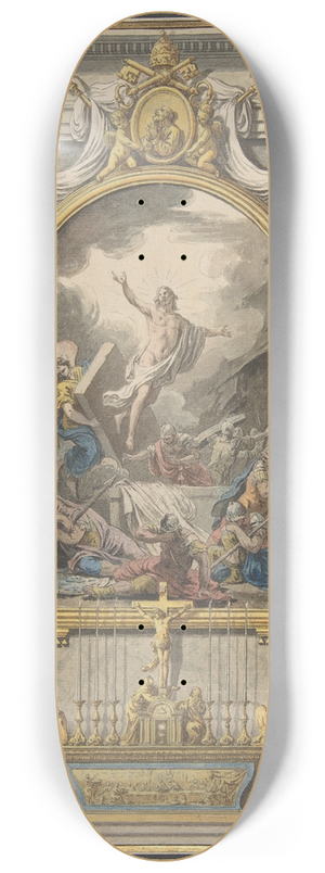 Louis-Jean-Franois Lagrene - The Resurrection 8.25 inch art skate deck