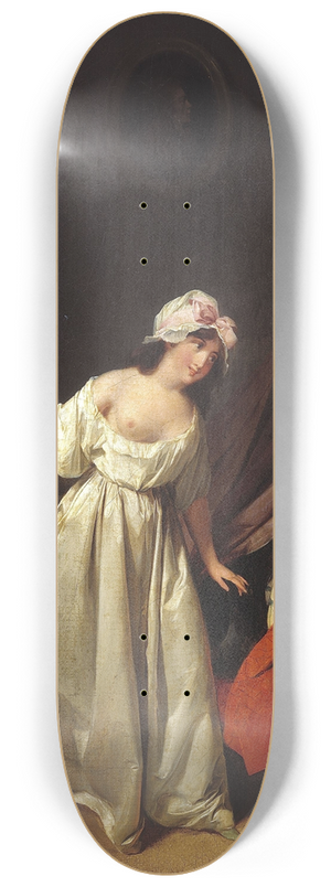 Louis Lopold Boilly - Le Doux Rveil 8.25 inch art skate deck