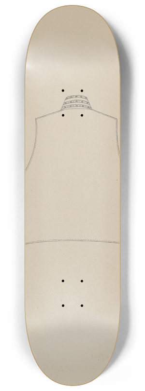 Louis Maldarelli - Waistcoat 8.25 inch art skate deck