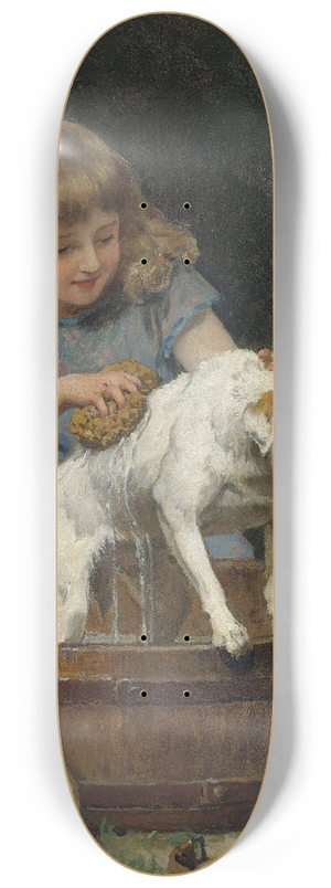 Louis Marie De Schryver - Bath Day 8.25 inch art skate deck