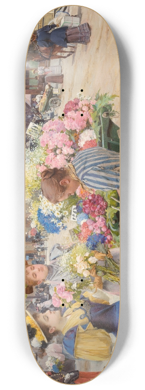 Louis Marie De Schryver - Paris  La rue du Havre 8.25 inch art skate deck