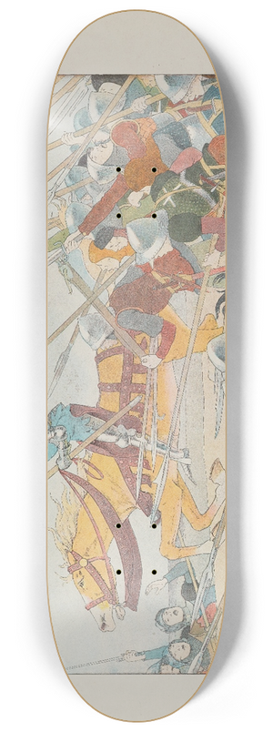Louis Maurice Boutet de Monvel - Jeanne dArc Pl.16 8.25 inch art skate deck