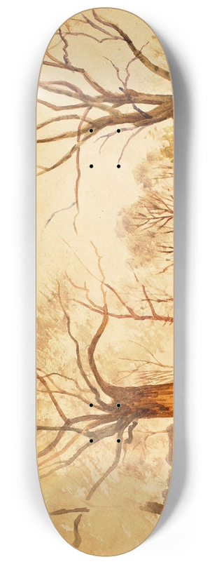 Louis Michel Eilshemius - Autumn Landscape 8.25 inch art skate deck