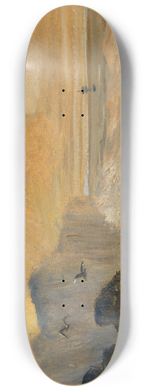 Louis Michel Eilshemius - Rocky Seashore 8.25 inch art skate deck