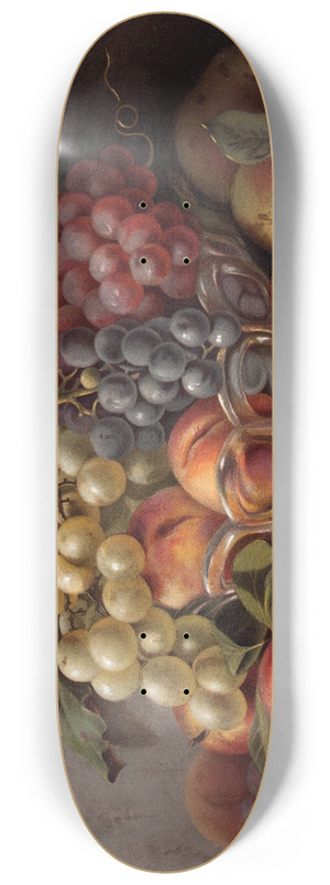 Louis Prang - Autumn Fruit 8.25 inch art skate deck