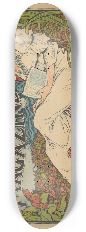 Louis Rhead - Century Magazine  Midsummer Holiday Number 8.25 inch art skate deck Louis Rhead - Century Magazine  Midsummer Holiday Number 8.25 inch art skate deck