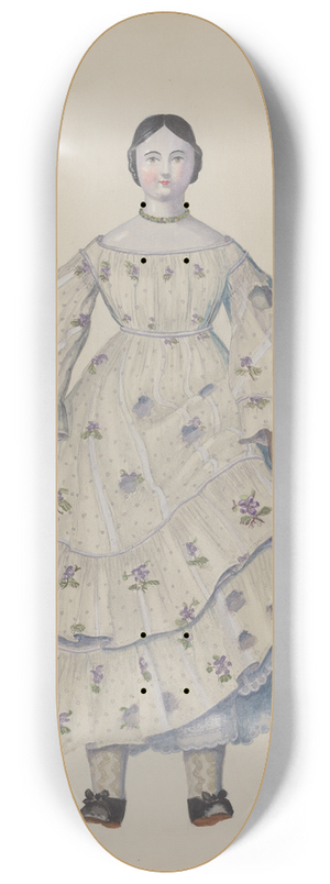 Anne Colman - Doll 8.25 inch art skate deck