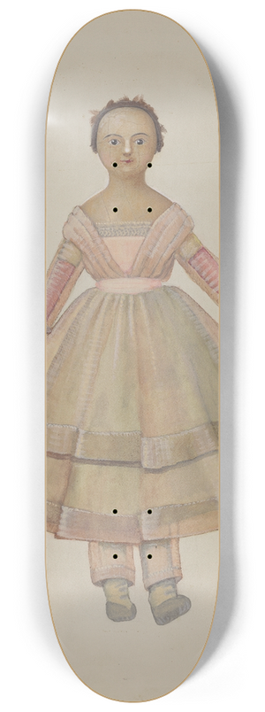 Anne Colman - Doll  Martha Ann 8.25 inch art skate deck