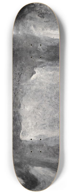 Louis Soutter - Vers linconnu, il est mort 8.25 inch art skate deck