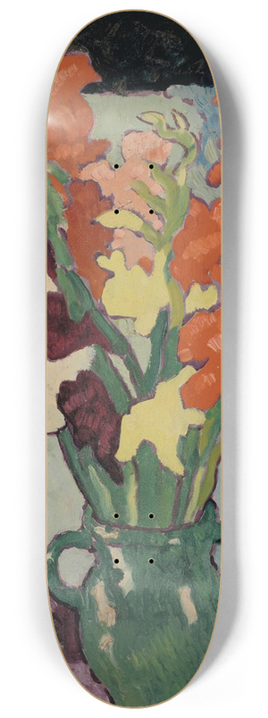Louis Valtat - Glaeuls  la cruche verte 8.25 inch art skate deck