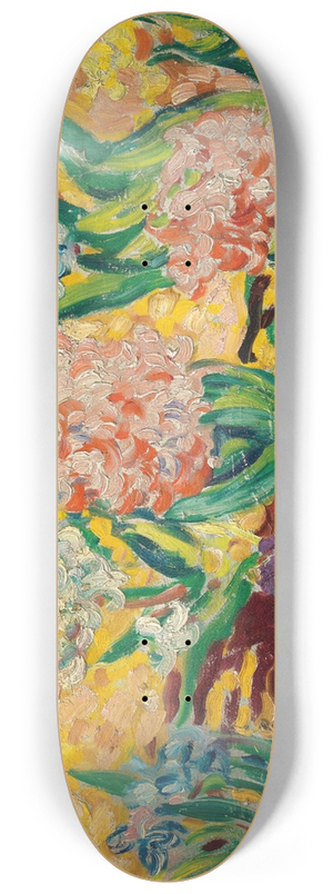 Louis Valtat - Les Jacinthes 8.25 inch art skate deck