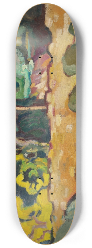 Louis Valtat - Paysage du midi aux palmier 8.25 inch art skate deck