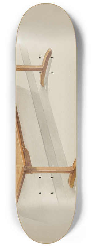 Anne Ger - Shaker Trestle Dining Table 8.25 inch art skate deck