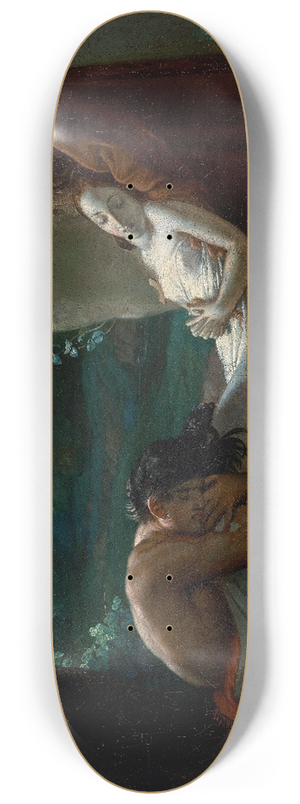 Anne Louis Girodet-Trioson - Burial of Atala 8.25 inch art skate deck