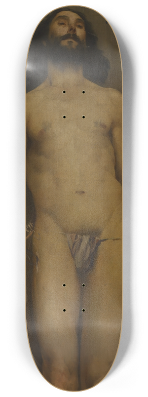 Lovis Corinth - Male Nude 8.25 inch art skate deck
