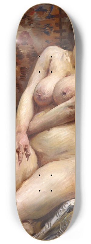 Lovis Corinth - Nana, Female Nude 8.25 inch art skate deck