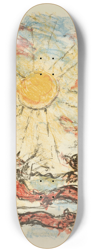 Lovis Corinth - Schlussseite aus der Folge Reinecke Fuchs 8.25 inch art skate deck