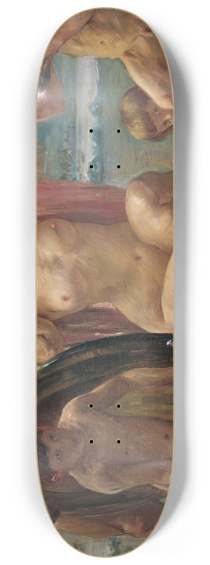 Lovis Corinth - The Weapons Of Mars 8.25 inch art skate deck