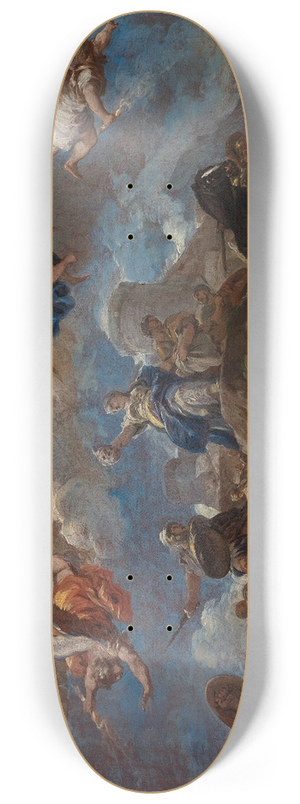 Luca Giordano - Judith Displaying the Head of Holofernes 8.25 inch art skate deck Luca Giordano - Judith Displaying the Head of Holofernes 8.25 inch art skate deck