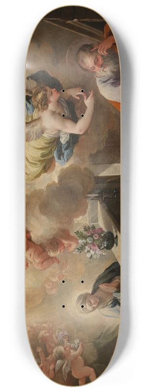 Luca Giordano - The Dream of St. Joseph 8.25 inch art skate deck