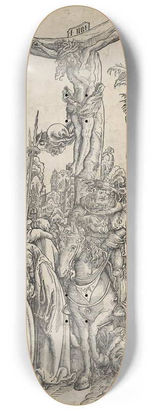 Lucas Cranach the Elder - Crucifixion 8.25 inch art skate deck