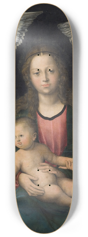 Lucas Cranach the Elder - Virgin and Child with the Saints Catherine and Barbara 8.25 inch art skate deck Lucas Cranach the Elder - Virgin and Child with the Saints Catherine and Barbara 8.25 inch art skate deck