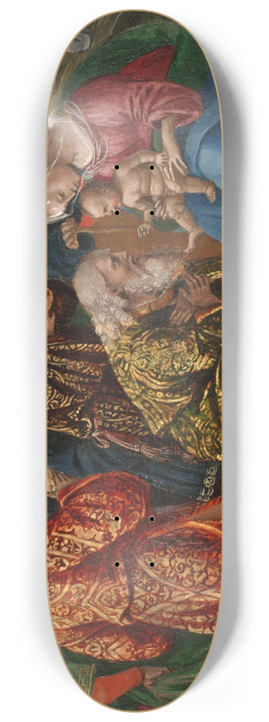 Luca Signorelli - The Adoration of theMagi 8.25 inch art skate deck