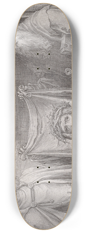 Lucas Van Leyden - Saints Peter and Paul with the Vernicle 8.25 inch art skate deck