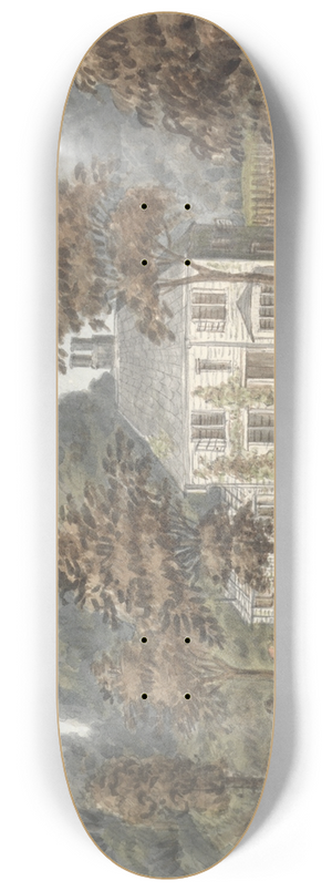 Anne Rushout - Grove Cottage, Wanstead 8.25 inch art skate deck