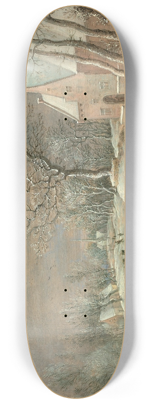Lucas van Uden - Paysage dt et Paysage dhiver 8.25 inch art skate deck