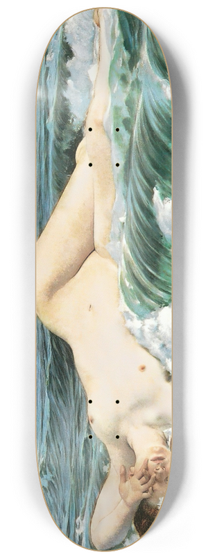 Adolf Hirmy-Hirschl - The birth of Venus 8.25 inch art skate deck