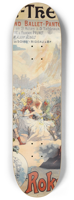 Lucien Lefvre - Roknedn 8.25 inch art skate deck