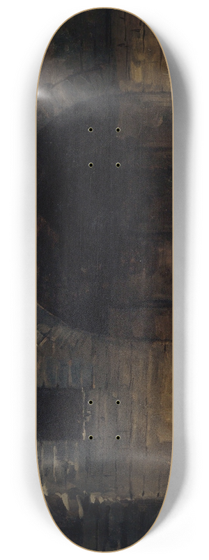 Lucien Mlingue - Les Cagnards de lHtel-Dieu en 1874 8.25 inch art skate deck