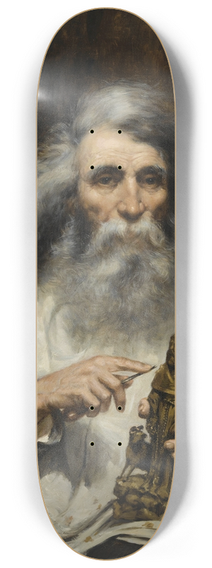 Lucien ou K.Lucjan Przepiorski - Le sculpteur 8.25 inch art skate deck