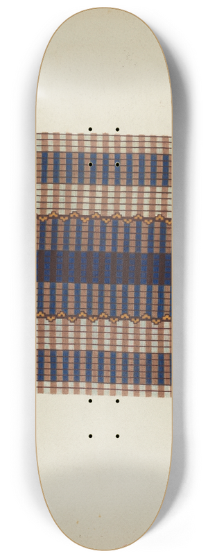 Lucille Lacoursiere - Textile Print 8.25 inch art skate deck