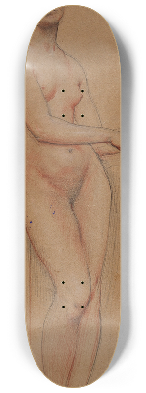 Luc-Olivier Merson - Etude de femme nue 8.25 inch art skate deck