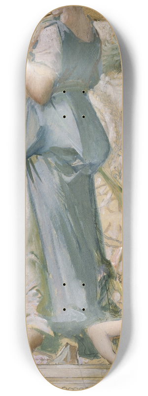 Luc-Olivier Merson - Les Fleurs (La Guirlande) 8.25 inch art skate deck