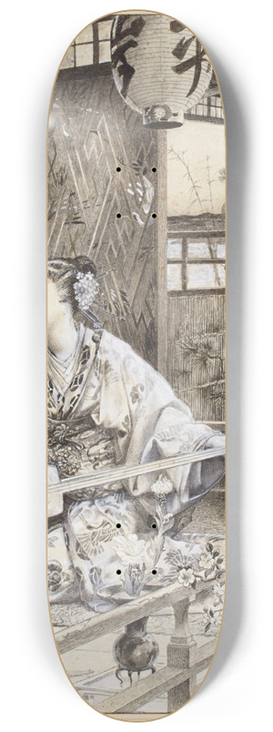 Luc-Olivier Merson - LOrient et les Tropiques 8.25 inch art skate deck Luc-Olivier Merson - LOrient et les Tropiques 8.25 inch art skate deck