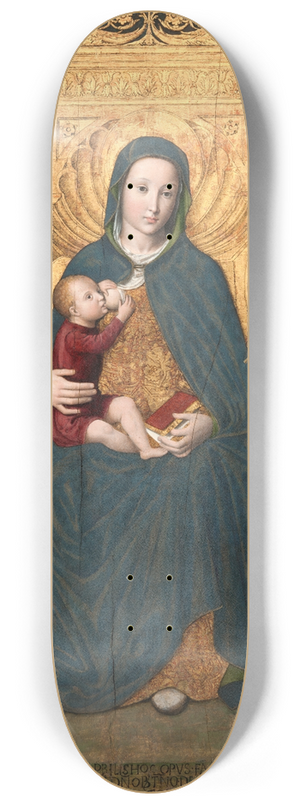 Ludovico Brea - The Madonna Enthroned 8.25 inch art skate deck